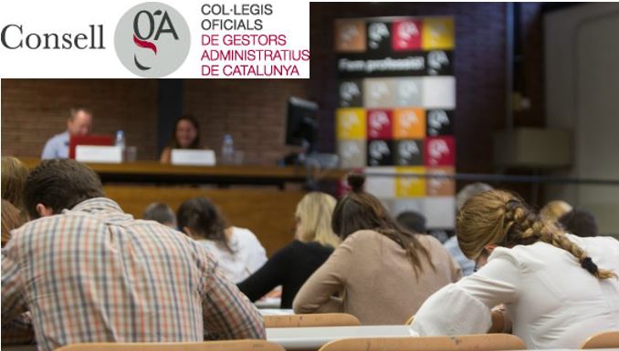 Proves Col·legis Oficials de Gestors Administratius de Catalunya